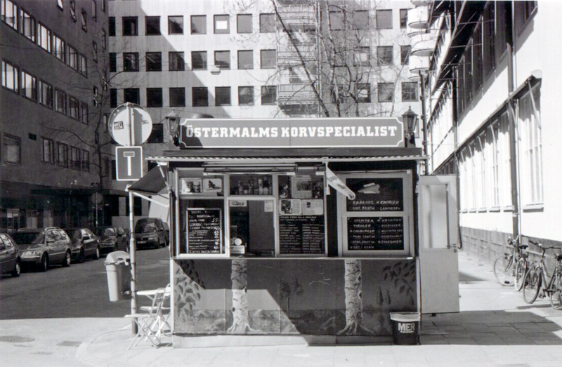 Hot dog stand, Stockholm