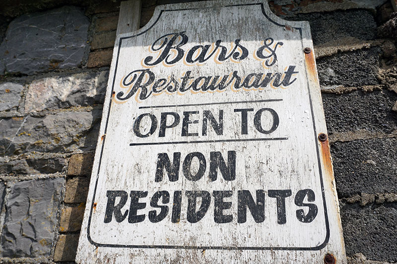 Serving non-residents