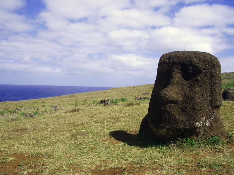 Sunken Moai