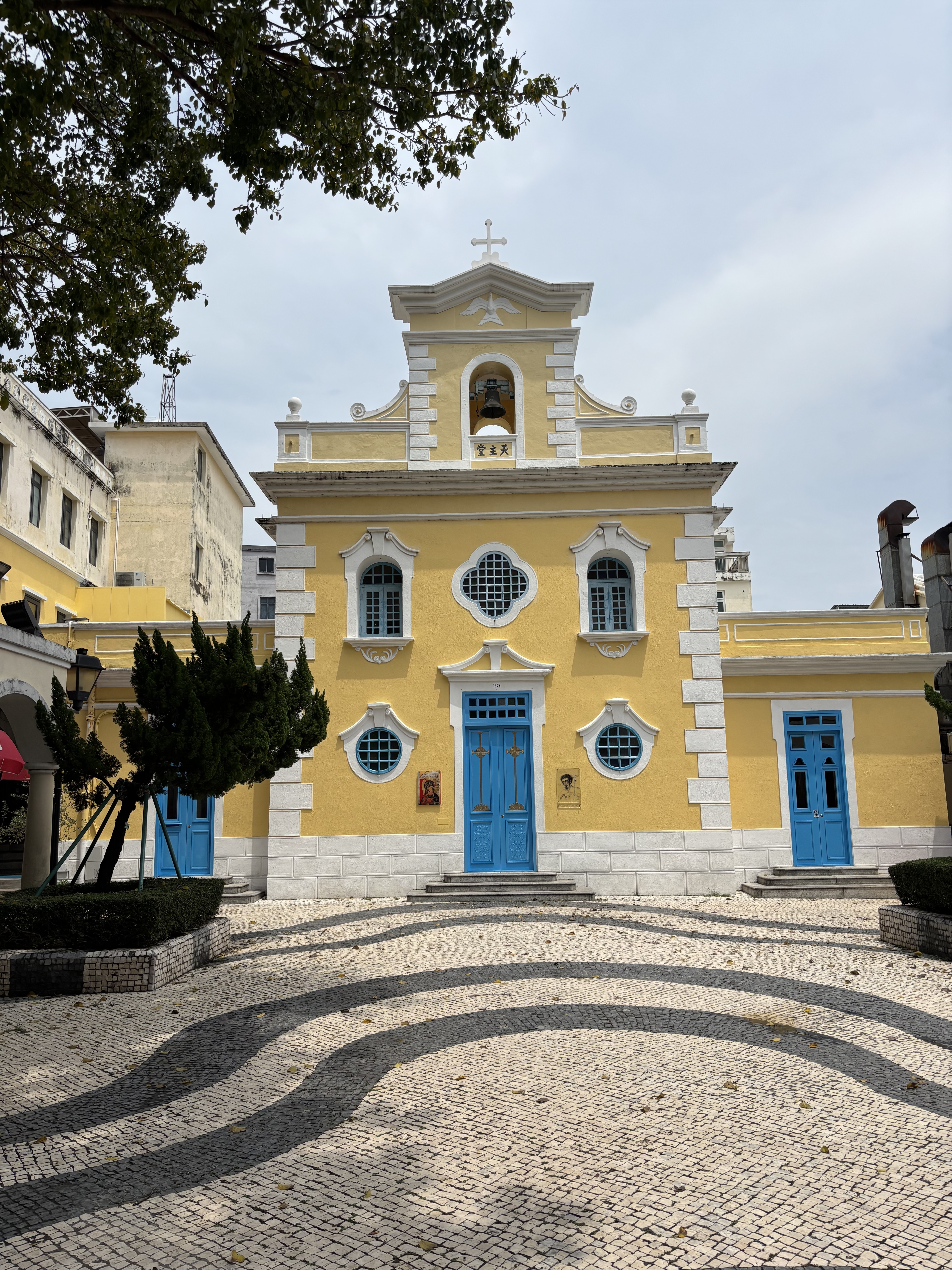 Chapel of St. Francis Xavier, located in Coloane Village, Macau