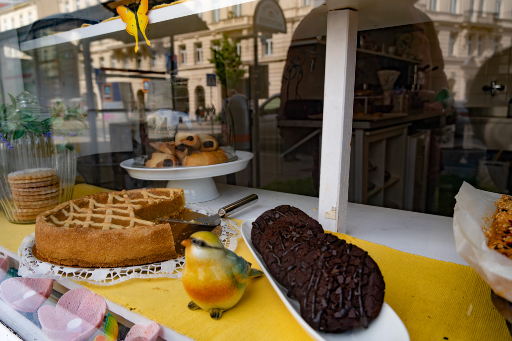Pastry Shop window